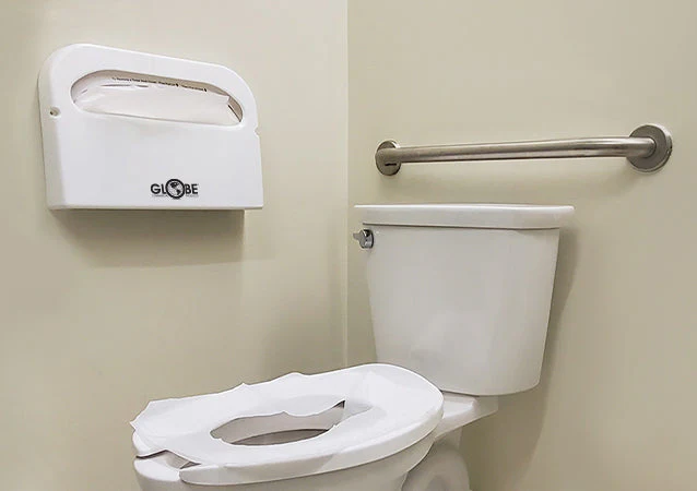Toilet Seat Covers Half Fold - Sold By The Case - Image 2