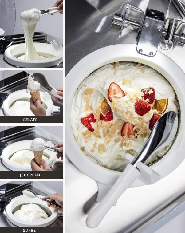 Commercial Gelato Ice Cream Maker, V1 Café Specialty, One Pot – Top Churn - Image 4