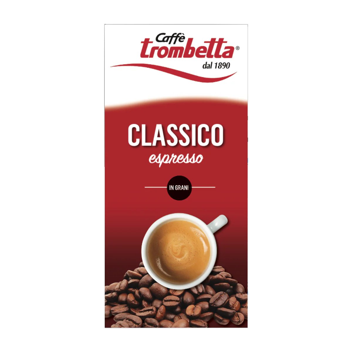 Trombetta Classico Espresso Roasted Coffee Beans – 6 x 1kg packs - Canadian Distribution - Ships Free Within Canada on Orders Above CAD $199 - Image 2