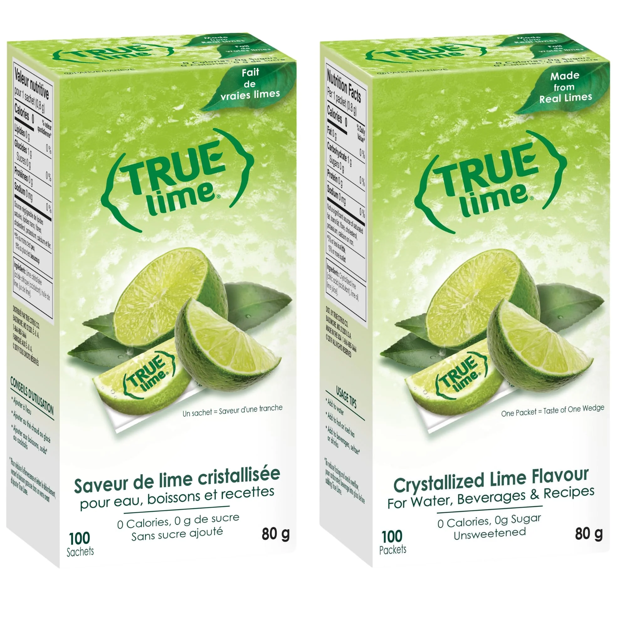True Lime – Water Enhancer – Single-Serve Packets – 100 Count - Canadian Distribution - Ships Free Within Canada on Orders Above CAD $199 - Image 8