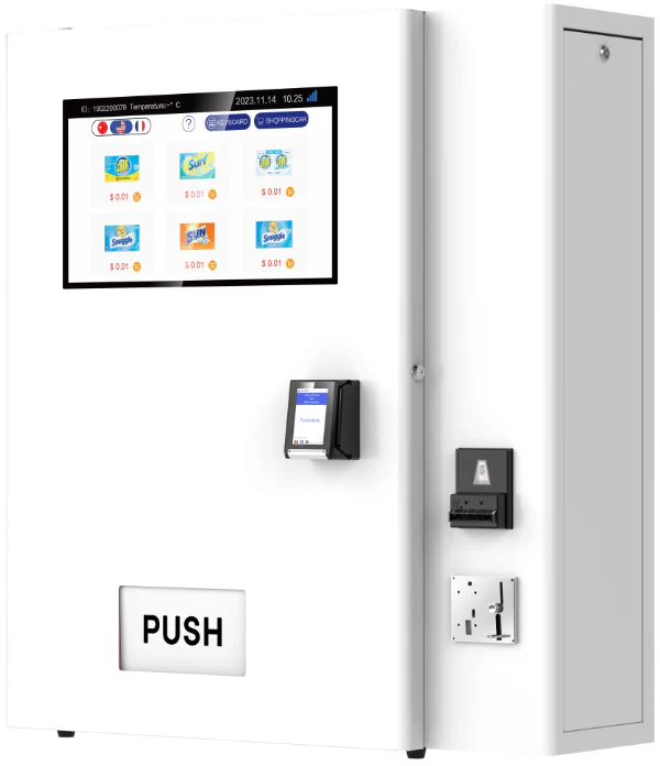 TSD15 Compact Vending Machine - 21.5" Touchscreen Tablet - 15 slots, 165 items - Canadian Distributor - Image 3