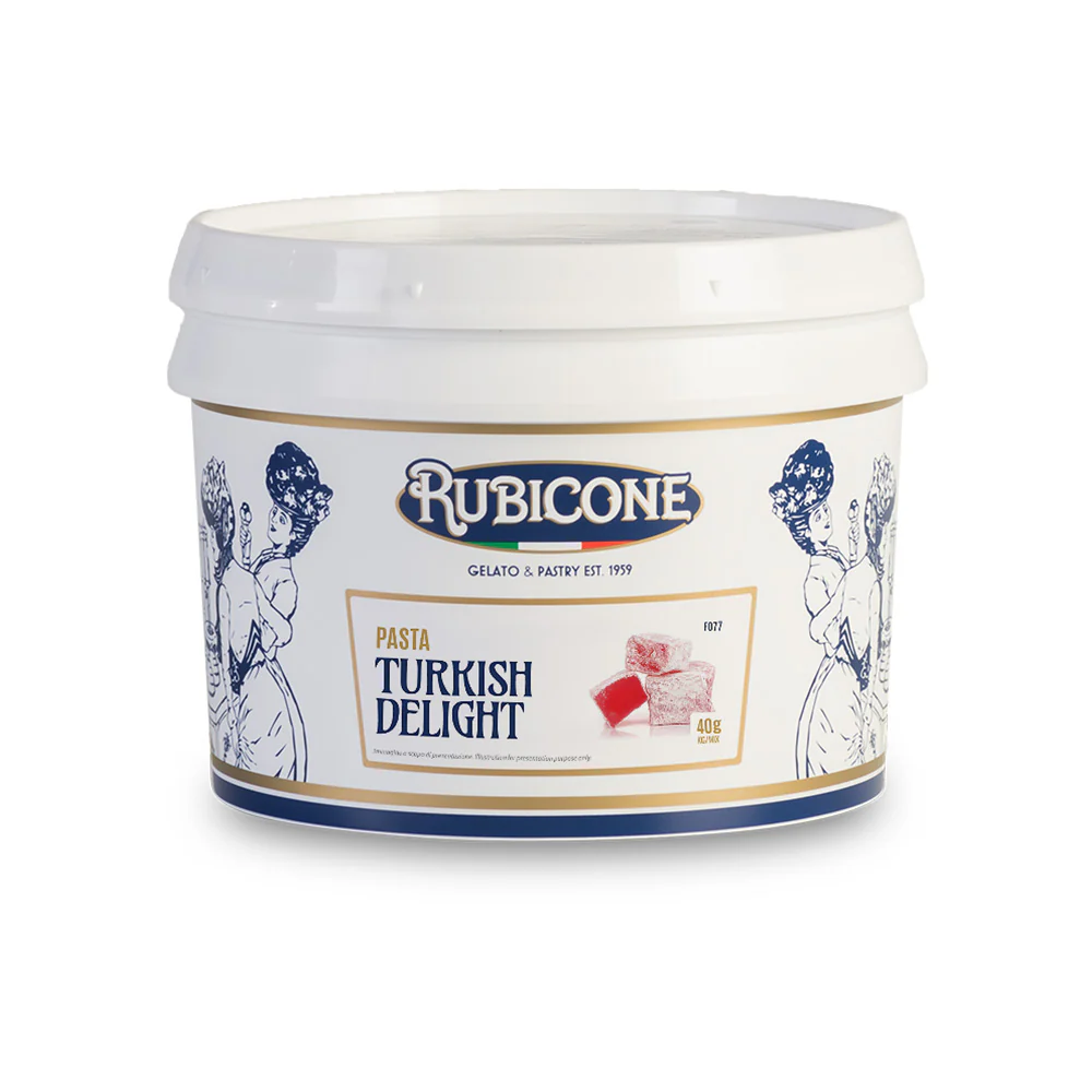 "PRE-ORDER" Turkish Delight Paste - Classic Gelato Pastes - Case of 2 x 3 KG Buckets - Rubicone Canada - Ships Free Within Canada on Orders Above CAD $199 - Image 2