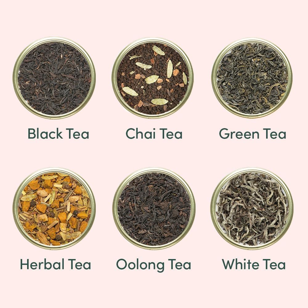 VAHDAM โ Tea Gift Set โ 24 Loose Leaf Teas โ Luxury Tin Caddies - Canadian Distribution - Ships Free Within Canada on Orders Above CAD $199 - Image 5