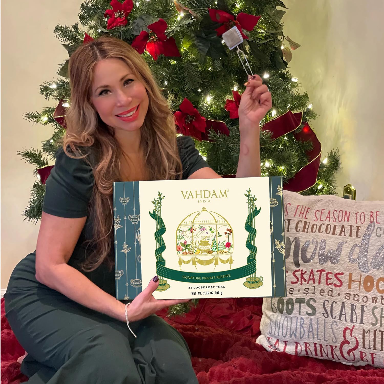 VAHDAM โ Tea Gift Set โ 24 Loose Leaf Teas โ Luxury Tin Caddies - Canadian Distribution - Ships Free Within Canada on Orders Above CAD $199 - Image 6