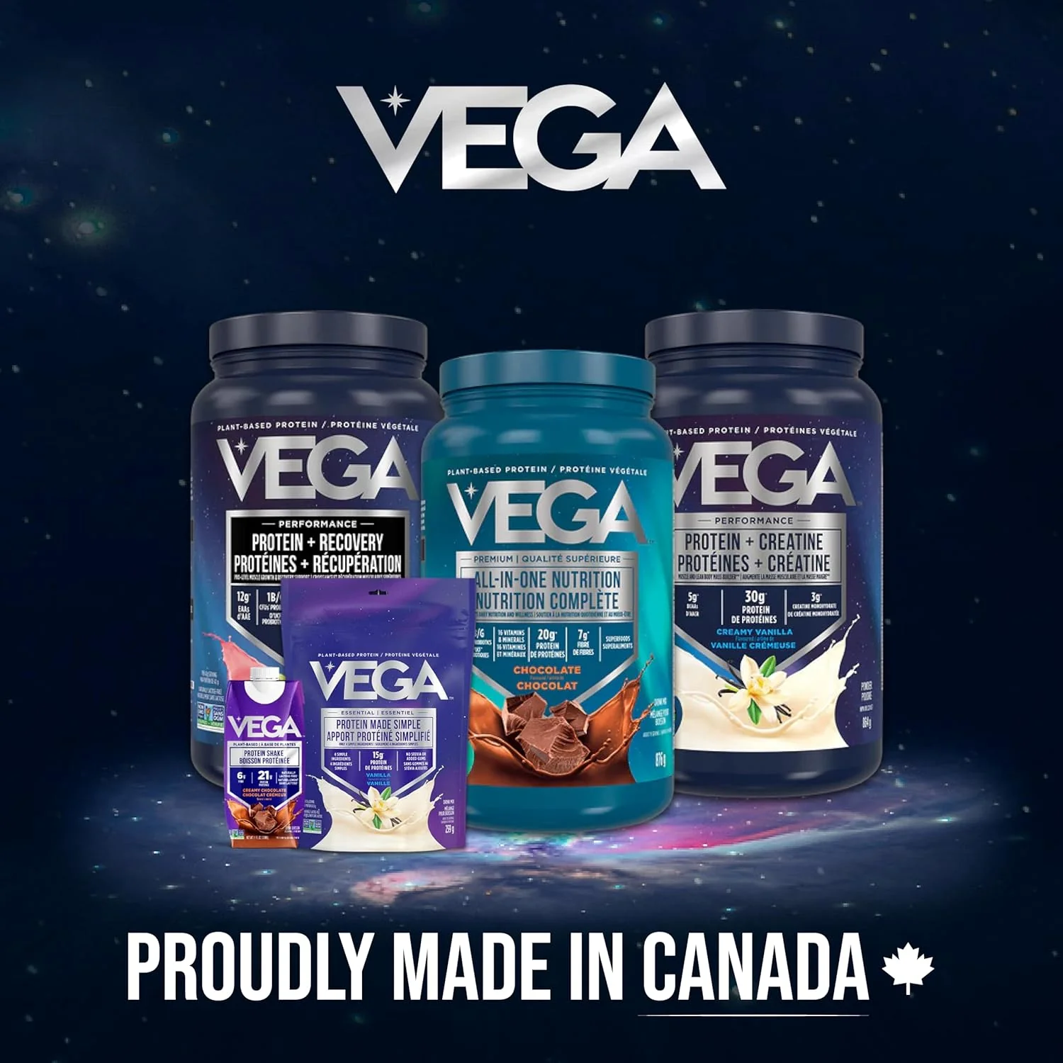 Vega – All-in-One Nutrition Shake – French Vanilla – 827 g, 20 Servings – Ships Free Within Canada on Orders Above CAD $199 - Image 4