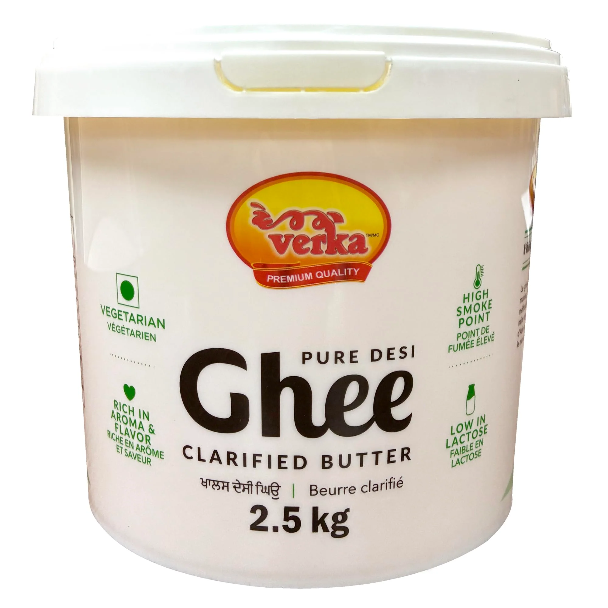 Verka Pure Desi Ghee (Clarified Butter), 2.5 kg - Canadian Distribution - Ships Free Within Canada on Orders Above CAD $199 - Image 9