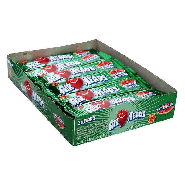 Watermelon Candy - 4 Cases x 36 Packs x 15.6 g - Airheads - Canadian Distribution - Ships Free Within Canada on Orders Above CAD $199 - Image 2