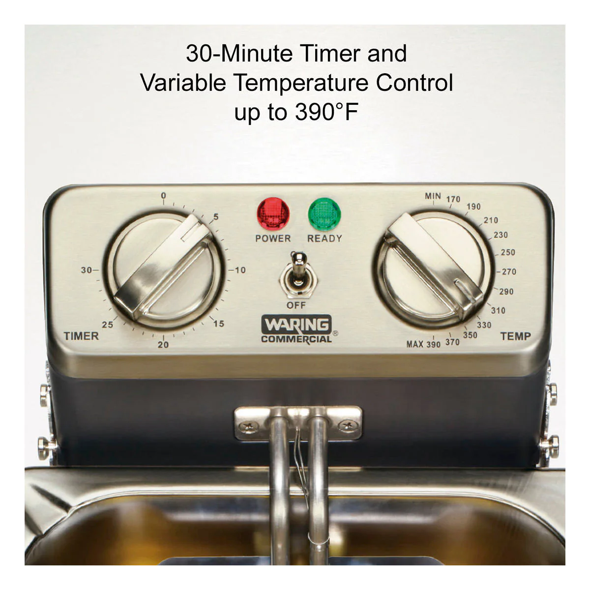 WDF1000 Heavy-Duty Single Deep Fryer by Waring Commercial - Image 3