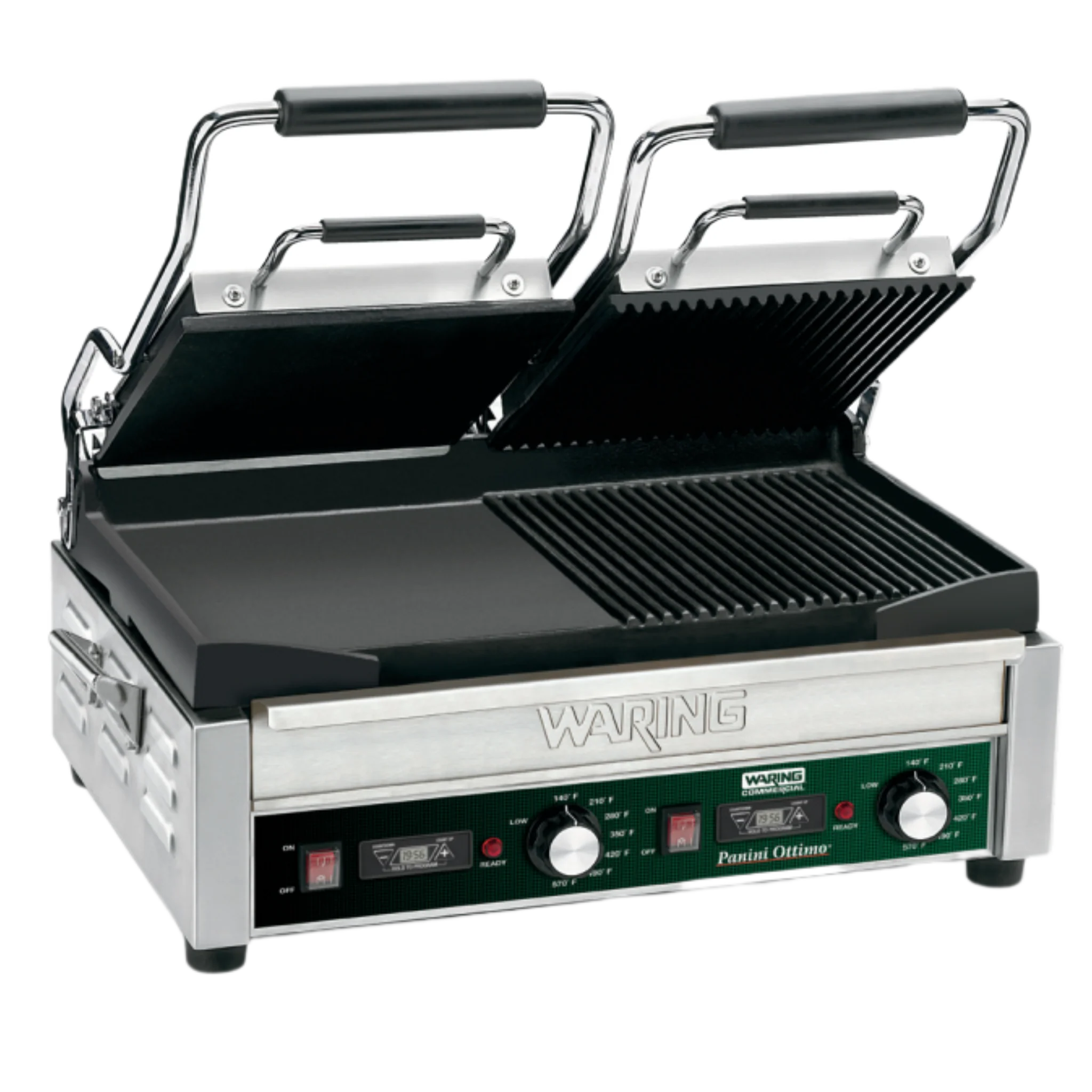 WDG300 Hybrid Panini Ottimo - Double Panini & Flat Grill by Waring Commercial - Image 2