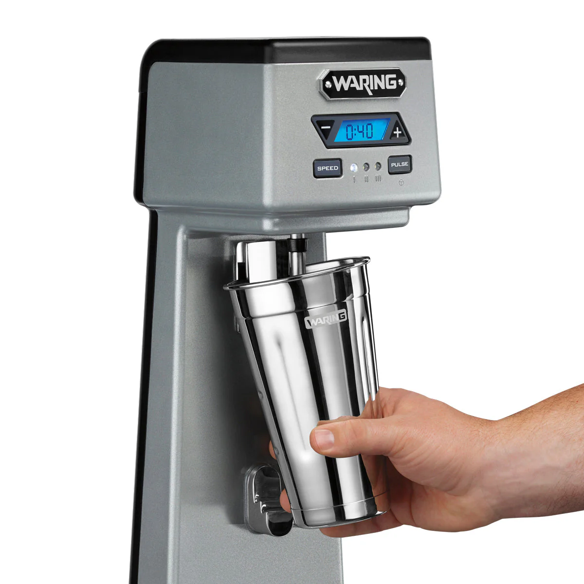 WDM120TX Heavy-Duty Single-Spindle Drink Mixer with Timer & Hands Free Operation by Waring Commercial - Image 2