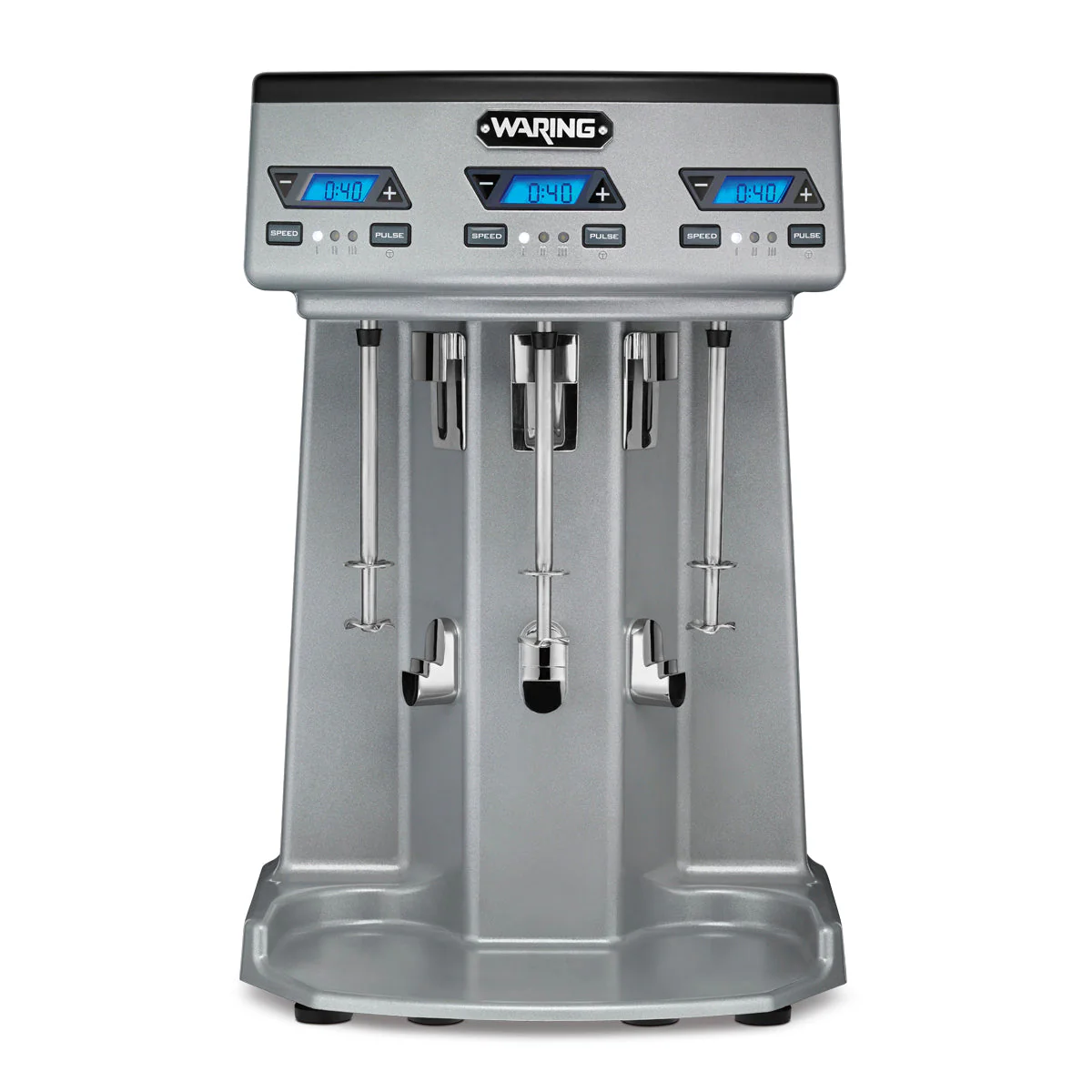 WDM360TX Heavy-Duty Triple-Spindle Drink Mixer with Timer & Hands Free Operation by Waring Commercial - Image 4