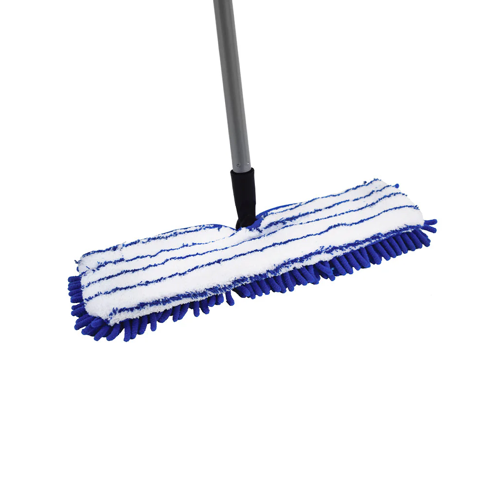 Wet/ Dry Microfiber Flip Mop With 48 Inch Metal Handle - Sold By The Case - Image 2