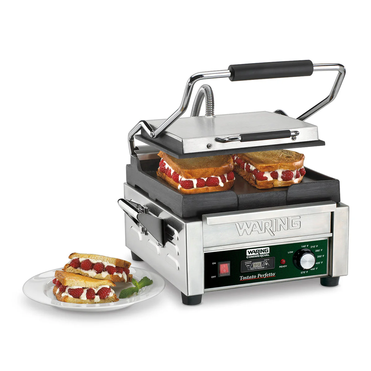 WFG150 Tostato Perfetto - Compact Italian-Style Flat Grill by Waring Commercial - Image 2
