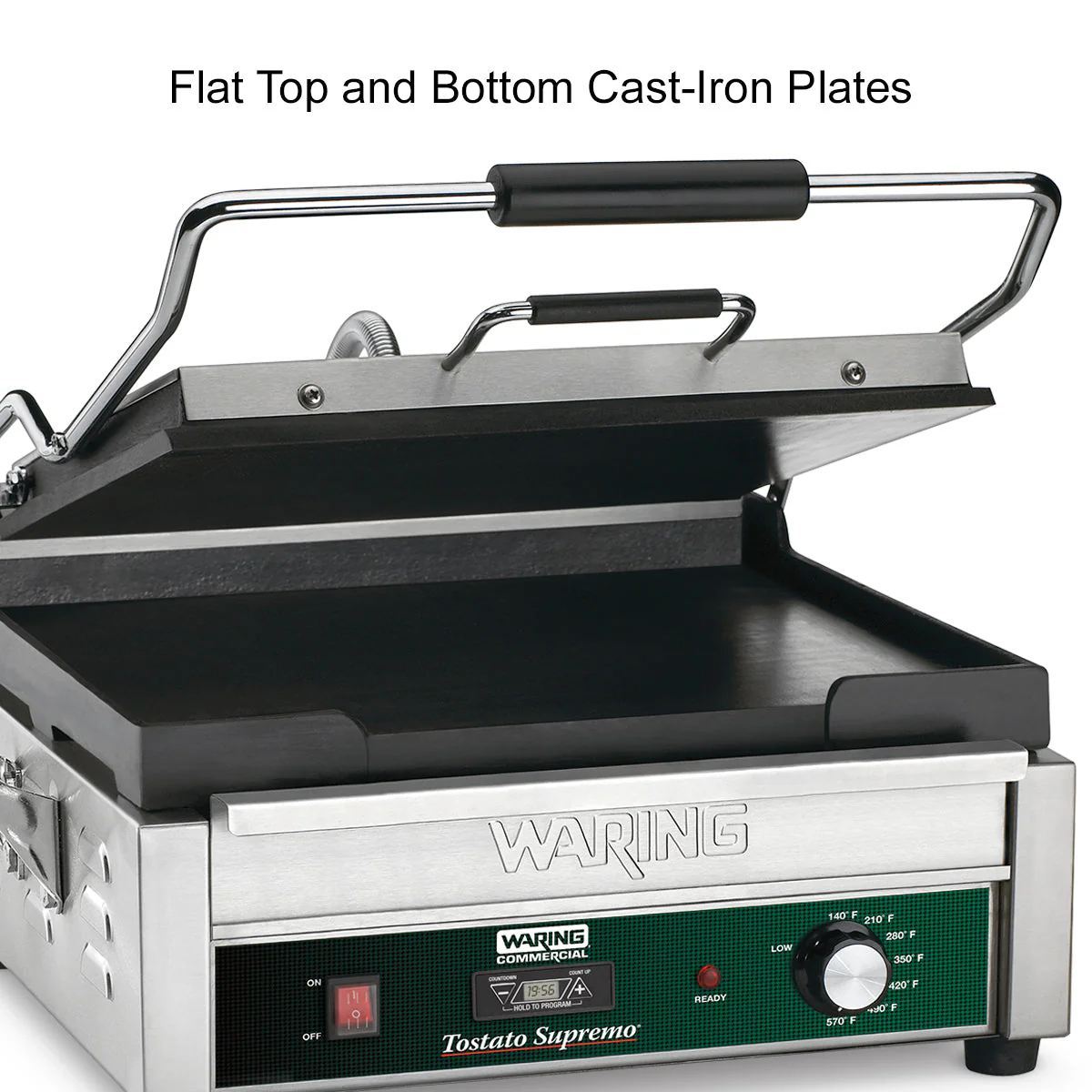 WFG250 Tostato Supremo - Large Flat Toasting Grill by Waring Commercial - Image 3