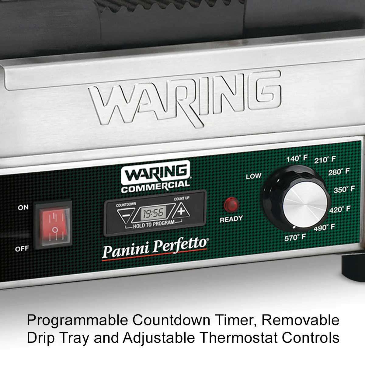 WFG250 Tostato Supremo - Large Flat Toasting Grill by Waring Commercial - Image 5