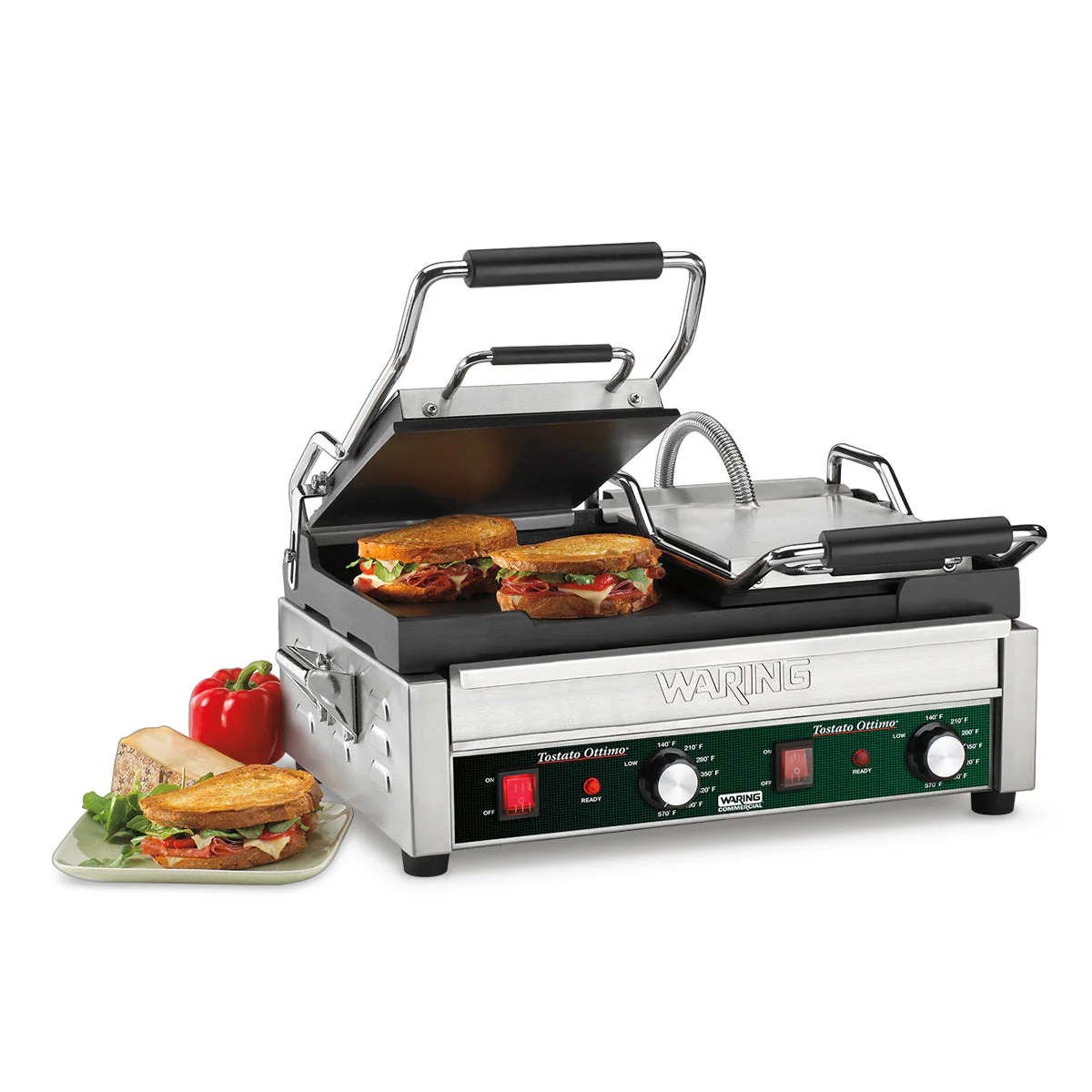 WFG300 Tostato Ottimo - Dual Flat Toasting Grill by Waring Commercial - Image 3