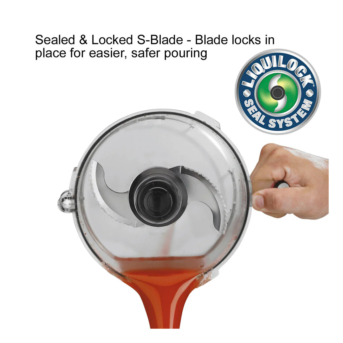 WFP11S - 2.5-Qt. Bowl Cutter Mixer with LiquiLock Seal System by Waring Commercial - Image 4