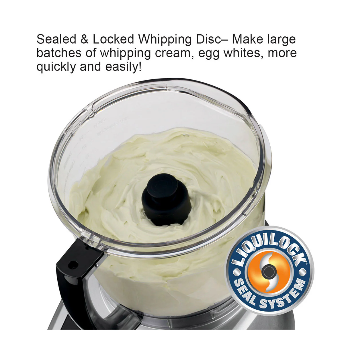 WFP16S - 4-Qt. Bowl Cutter Mixer with LiquiLock Seal System by Waring Commercial - Image 4