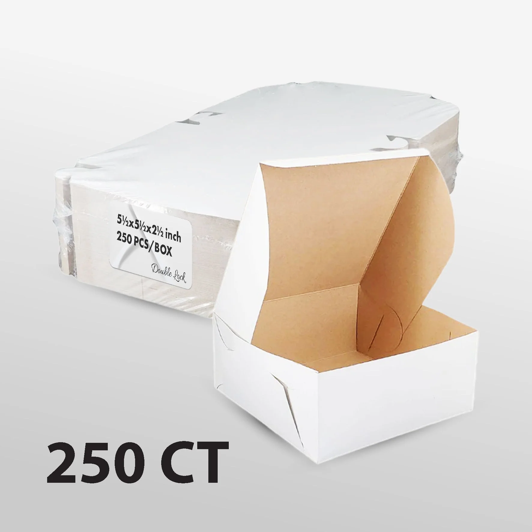 EB - White Cake Boxes - 5½x5½x2½ - Image 7