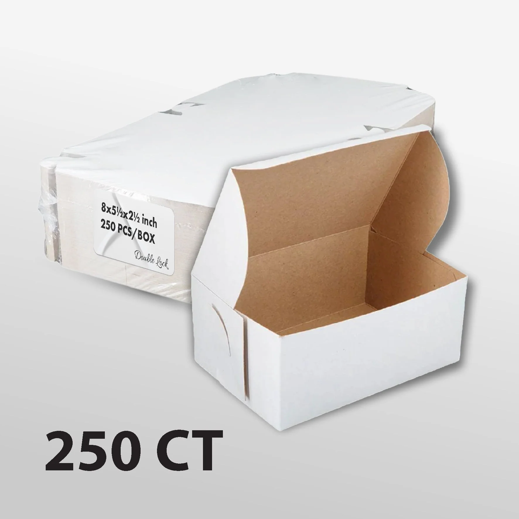 EB - White Cake Boxes - 8x5½x2½ - Image 7