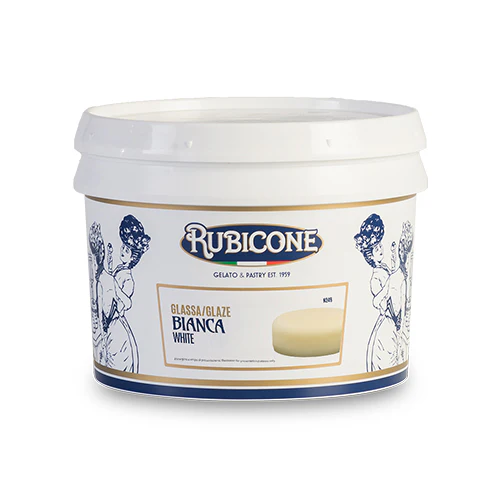 "PRE-ORDER" White Glaze - 3.5 KG Bucket - Bakery and Pastry - Rubicone Canada - Ships Free Within Canada on Orders Above CAD $199 - Image 2