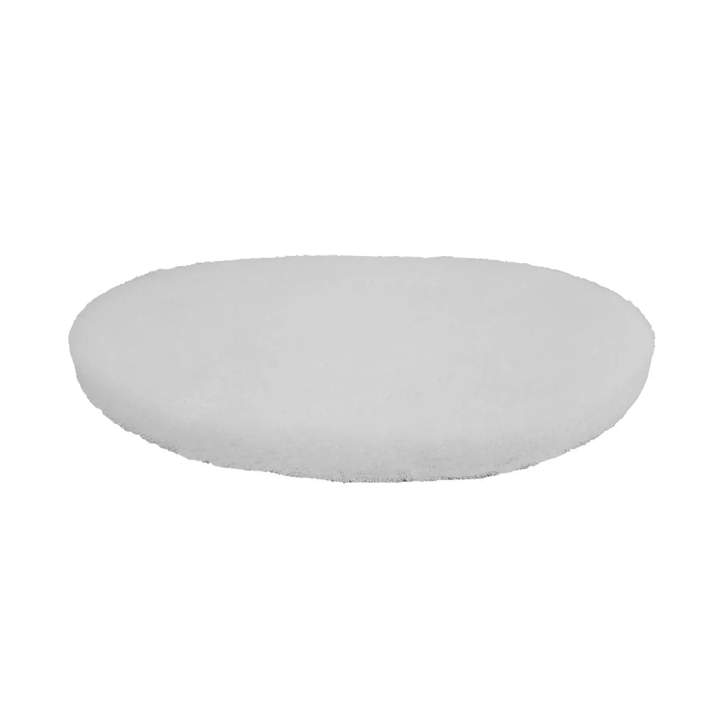 White Super Polish Floor Pads - Sold By The Case - Image 2