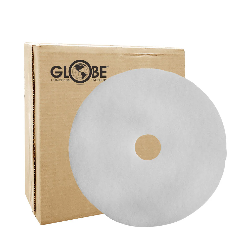 White Super Polish Floor Pads - Sold By The Case - Image 3