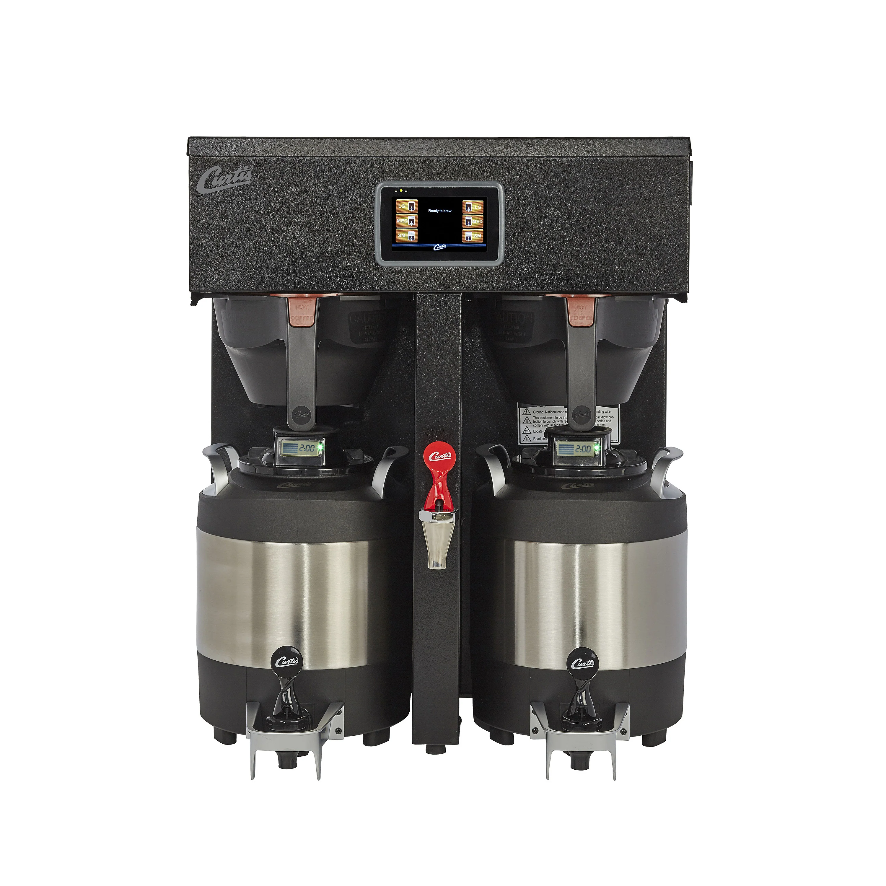 Wilbur Curtis G4TP1T10B3100 - G4 Twin 1.0 Gal. Black Coffee Brewer