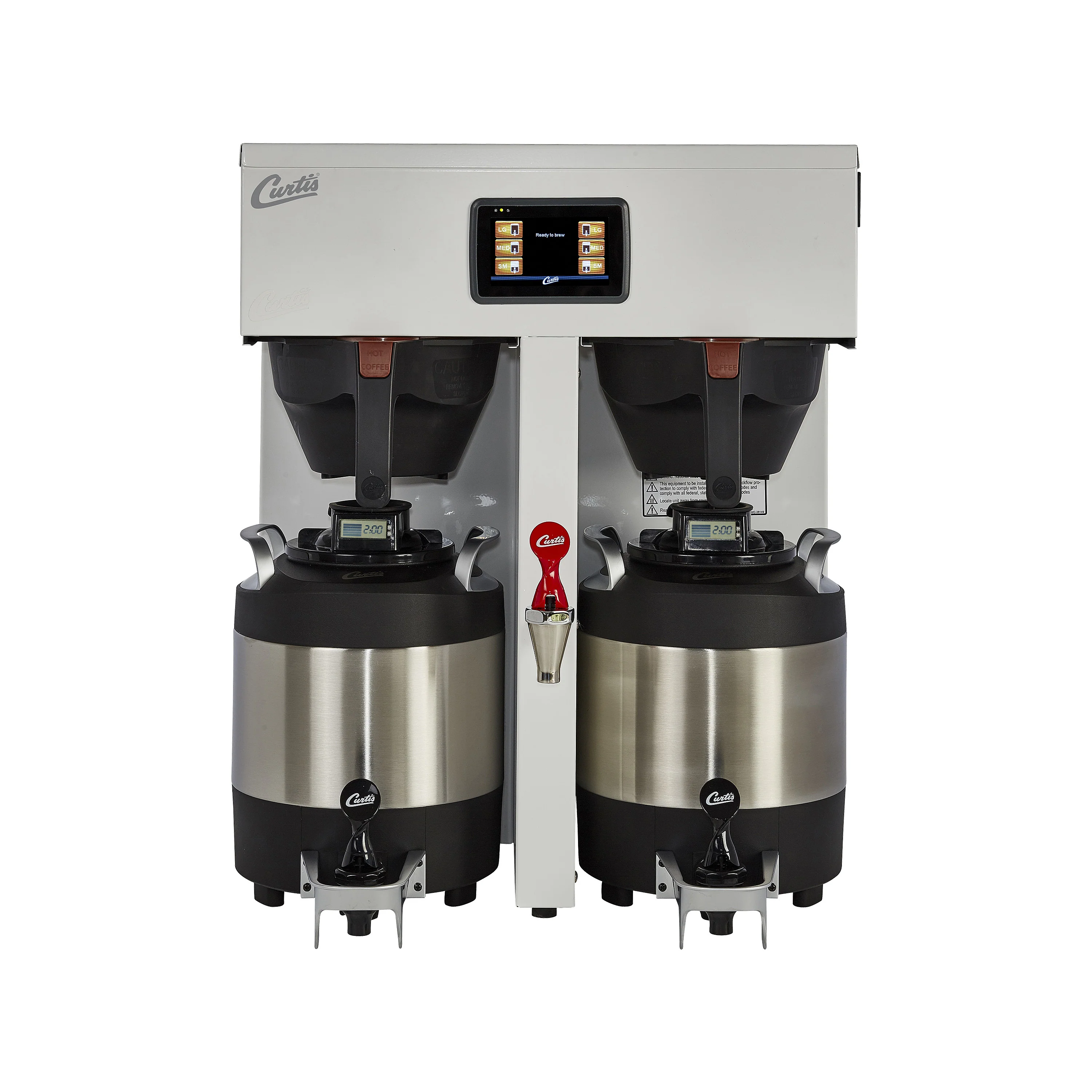 Wilbur Curtis G4TP1T10W3100 - G4 Twin 1.0 Gal. Sky White Coffee Brewer