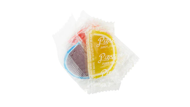 Wrapped Fruit Flavored Jelly Slices - 20 LB Box - Premium Ice Cream and Dessert Toppings, Mix-Ins and Inclusions - Ships Free Within Canada on Orders Above CAD $199