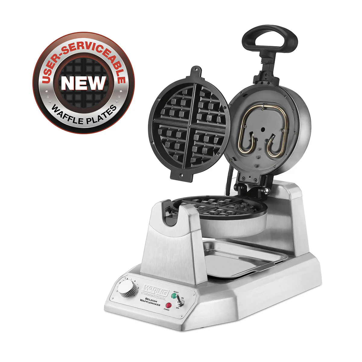 WW180X Heavy-Duty Belgian Waffle Maker by Waring Commercial - Image 5