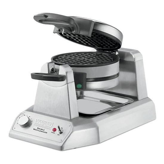 WWD200 Heavy-Duty Double Classic Waffle Maker by Waring Commercial