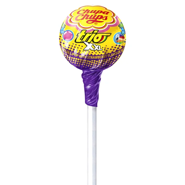 XXL Trio - 4 Cases x 48 Packs x 29 g - Chupa Chups - Canadian Distribution - Ships Free Within Canada on Orders Above CAD $199