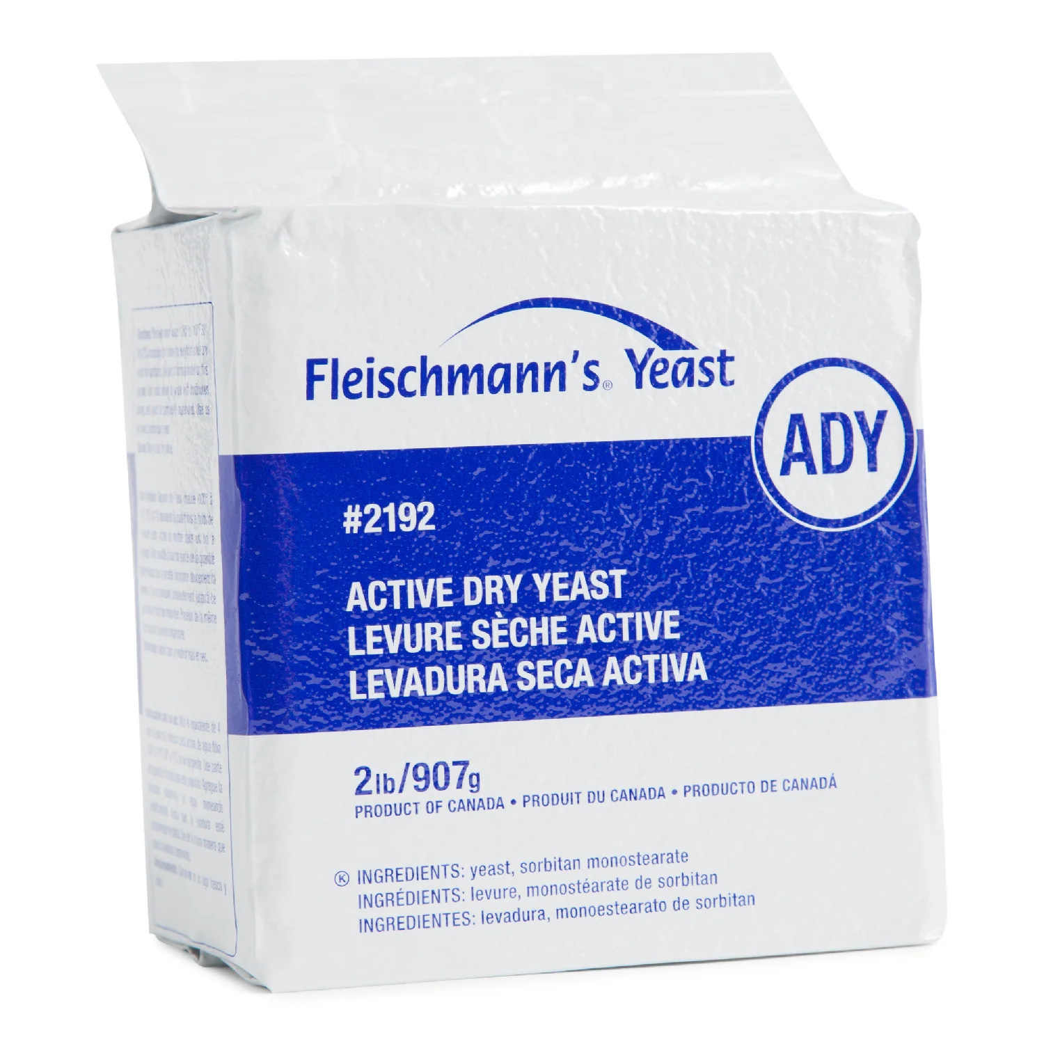 Yeast Active Dry - 2 lbs (Case = 12 x 2 lbs) - Fleischmans - Baking Mixes and Ingredients - Canadian Distribution - Ships Free Within Canada on Orders Above CAD $199 - Image 5