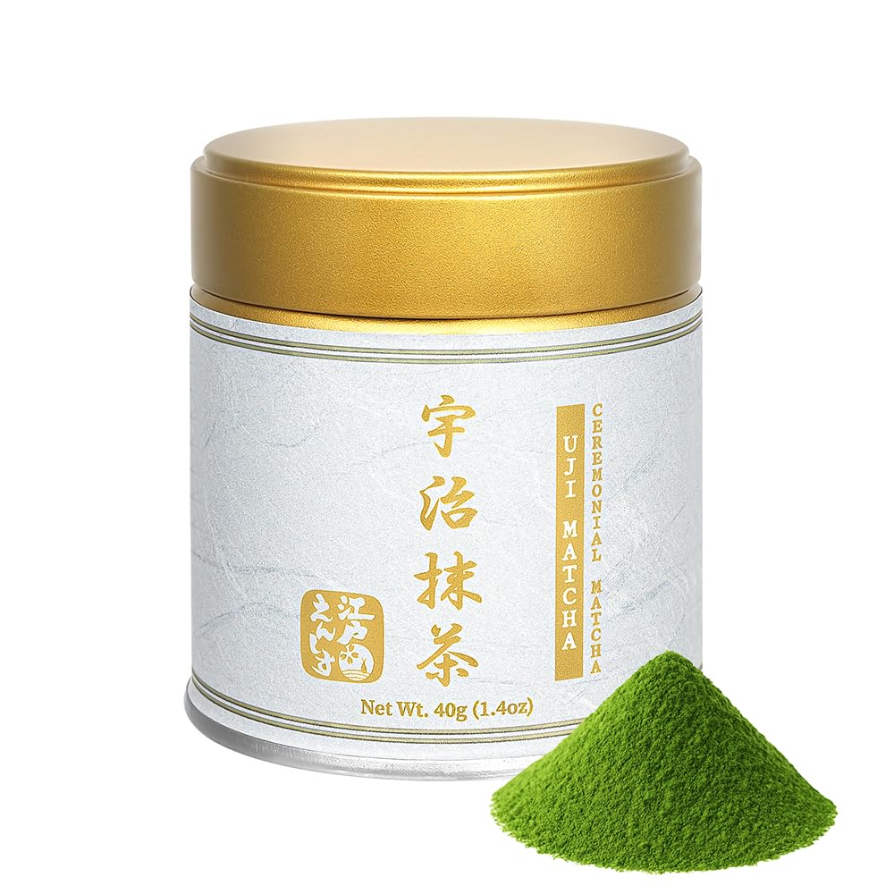 Yedoensis โ Ceremonial Uji Matcha โ Japanese Green Tea โ 40g - Canadian Distribution - Ships Free Within Canada on Orders Above CAD $199