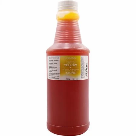 Yellow Liquid Gel Coloring - Food Coloring - 4oz - 32oz - Ships Free Within Canada on Orders Above CAD $199 - Image 2