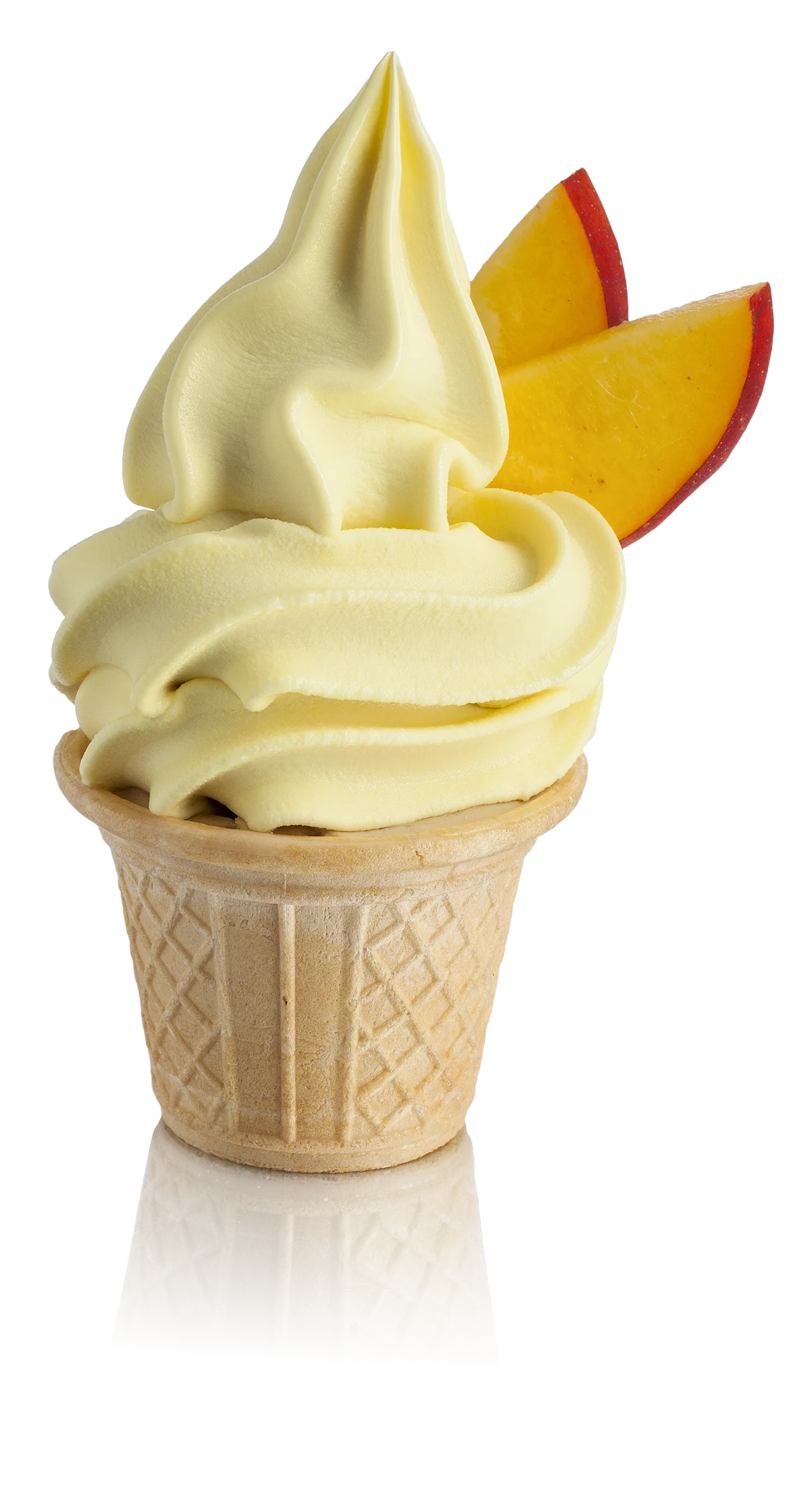 Yellow Peach Ready Fruit - Ready Base for Soft Serve and Gelato - Case of 6 x 1.25 KG bags - Rubicone Canada - Ships Free Within Canada on Orders Above CAD $199