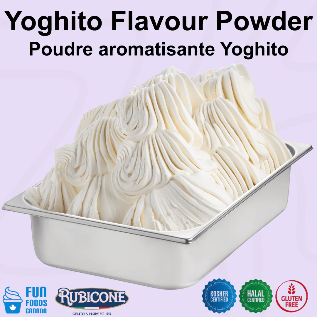 "PRE-ORDER" Yoghito Plus Flavouring Powder - Flavouring Powders - Case of 8 x 1.5 KG Bags - Rubicone Canada - Ships Free Within Canada on Orders Above CAD $199