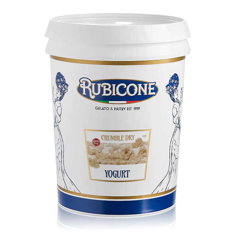 "PRE-ORDER" Yogurt Dry Crumble - Case of 2 x 3 KG Buckets - Rubicone Canada - Ships Free Within Canada on Orders Above CAD $199