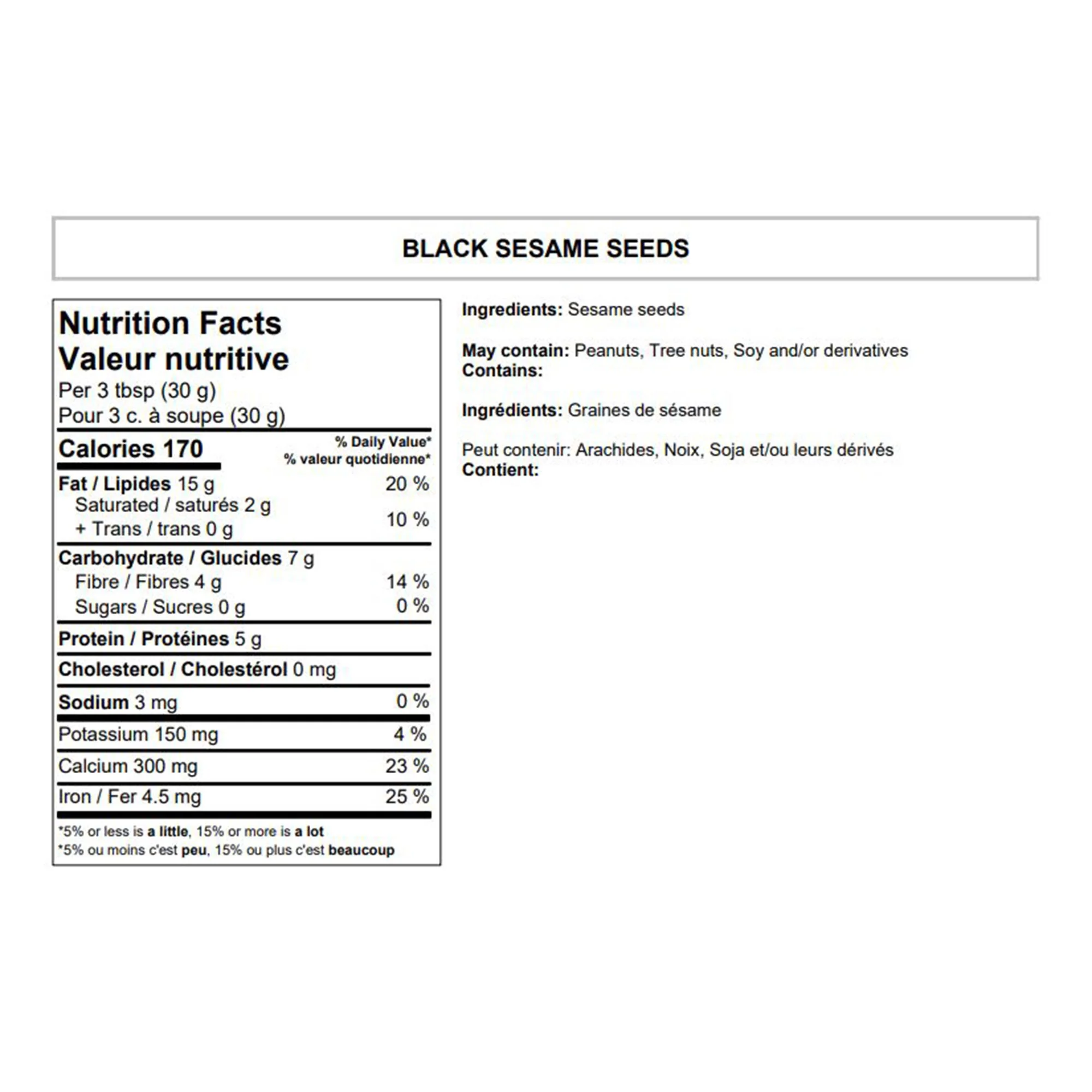 Yupik Black Sesame Seeds - 4 x 2 kg - Grocery and Food Items - Canadian Distribution - Ships Free Within Canada on Orders Above CAD $199 - Image 3