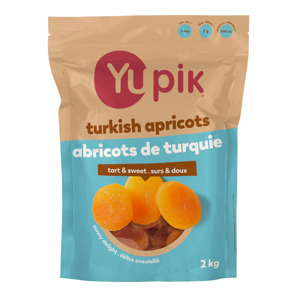 Yupik Dried Apricots - 4 x 2 kg - Grocery and Food Items - Canadian Distribution - Ships Free Within Canada on Orders Above CAD $199